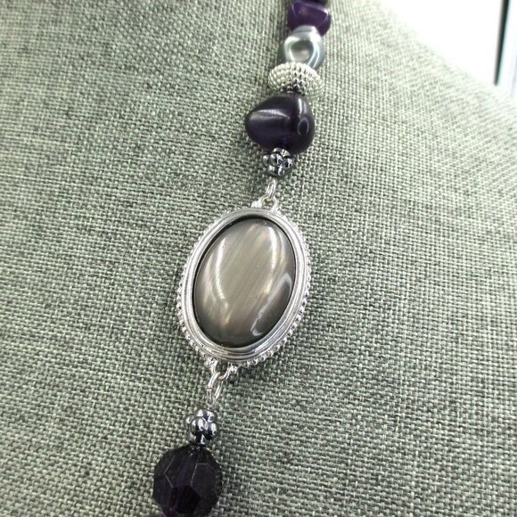 Chico's Beaded Convertible Multi Color Strand Necklace NEW - Picture 6 of 9